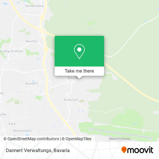 Dannert Verwaltungs map