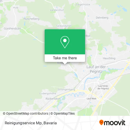 Карта Reinigungservice Mp