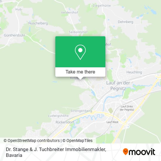 Dr. Stange & J. Tuchbreiter Immobilienmakler map