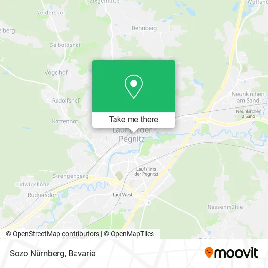 Карта Sozo Nürnberg