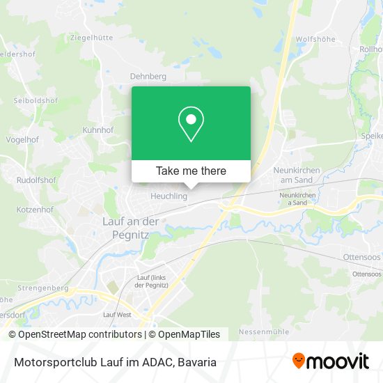 Motorsportclub Lauf im ADAC map