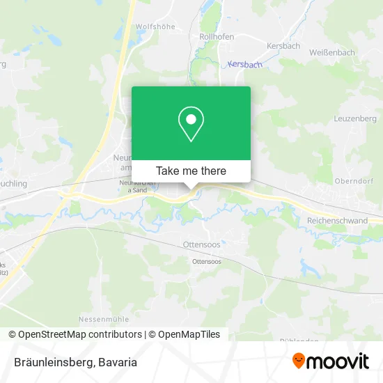 Карта Bräunleinsberg