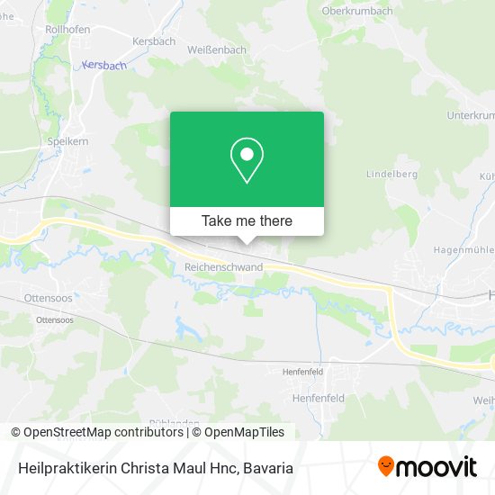 Heilpraktikerin Christa Maul Hnc map