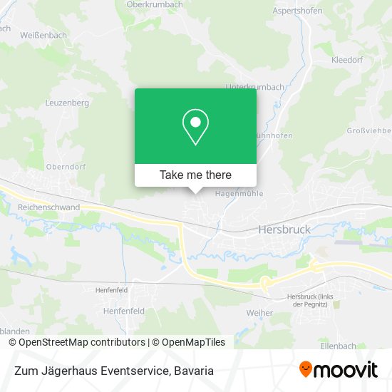 Карта Zum Jägerhaus Eventservice