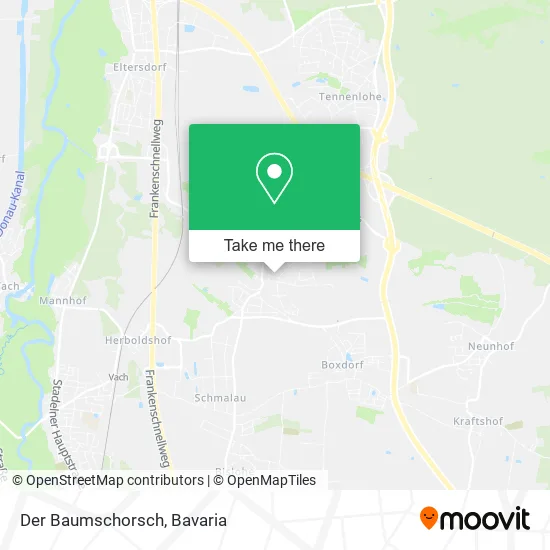 Карта Der Baumschorsch