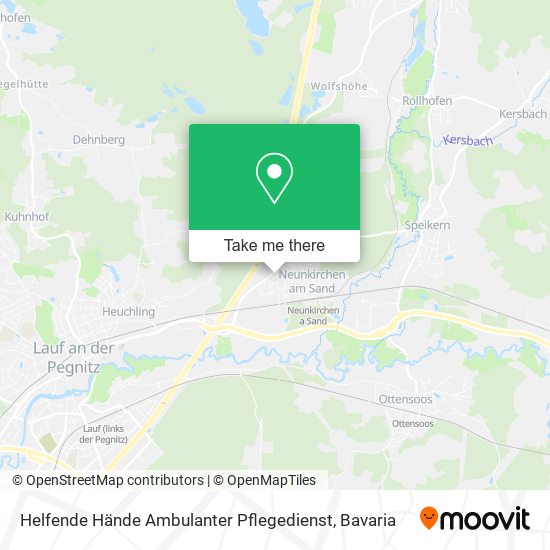 Helfende Hände Ambulanter Pflegedienst map