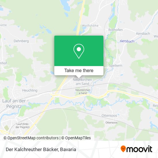 Карта Der Kalchreuther Bäcker
