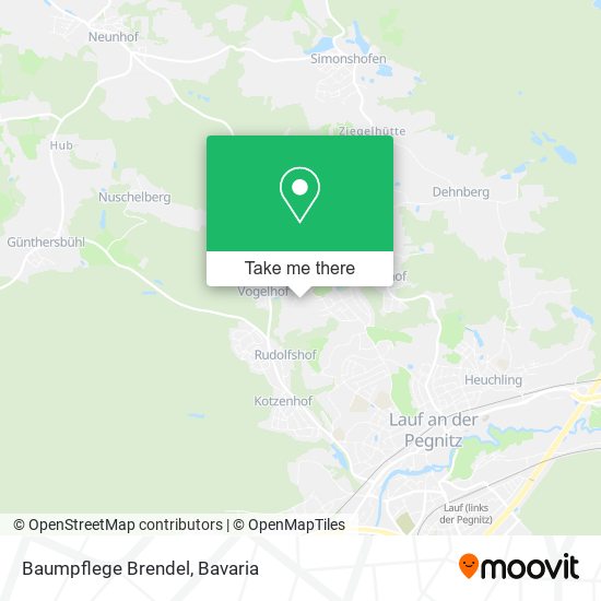 Baumpflege Brendel map
