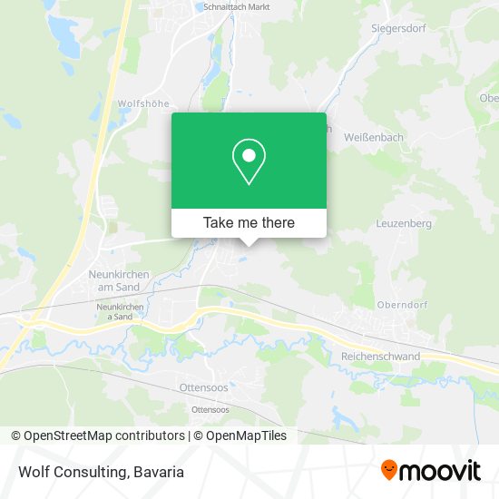 Wolf Consulting map