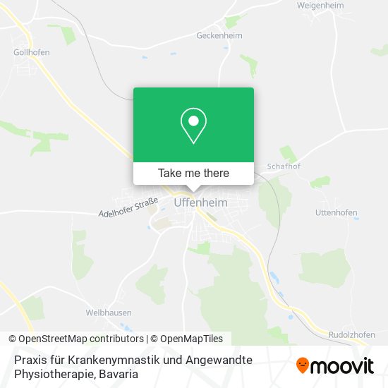 Praxis für Krankenymnastik und Angewandte Physiotherapie map