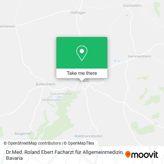 Dr.Med. Roland Ebert Facharzt für Allgemeinmedizin map