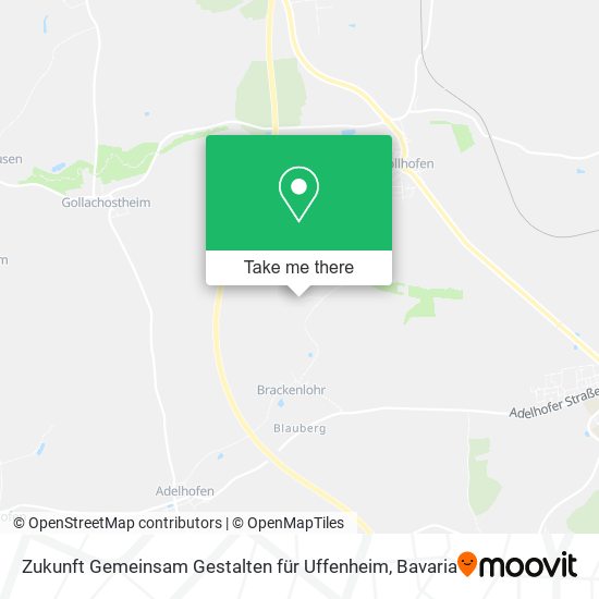 Карта Zukunft Gemeinsam Gestalten für Uffenheim