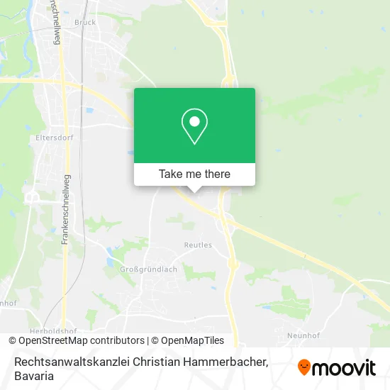 Rechtsanwaltskanzlei Christian Hammerbacher map