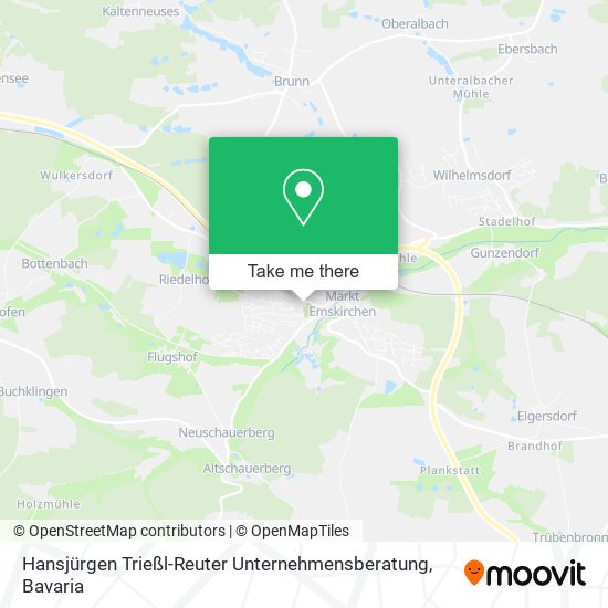 Hansjürgen Trießl-Reuter Unternehmensberatung map