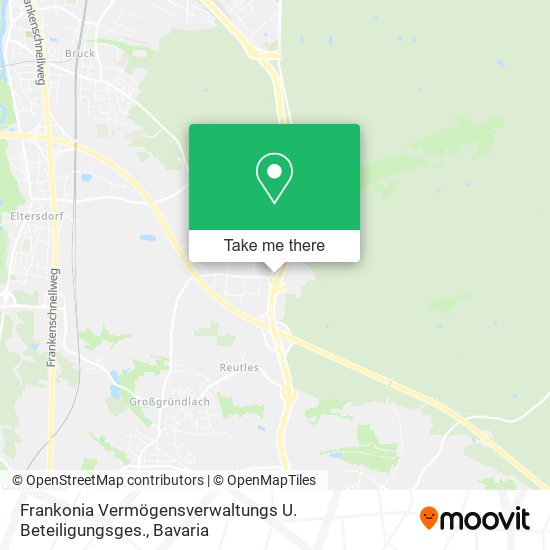 Frankonia Vermögensverwaltungs U. Beteiligungsges. map