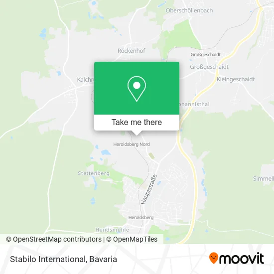 Карта Stabilo International