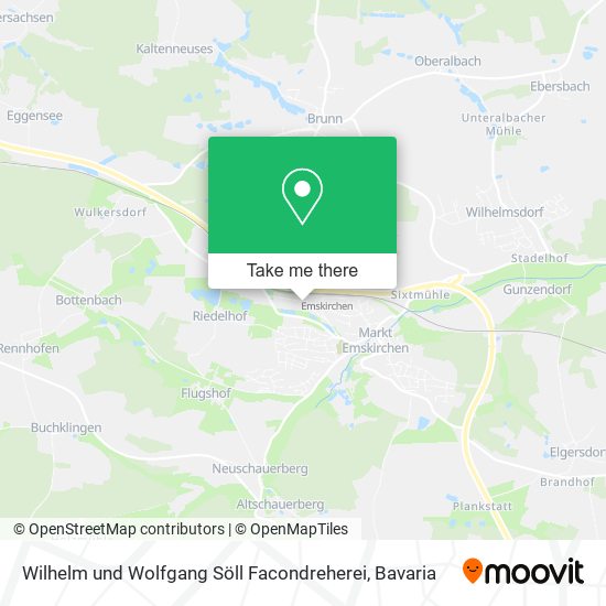 Wilhelm und Wolfgang Söll Facondreherei map