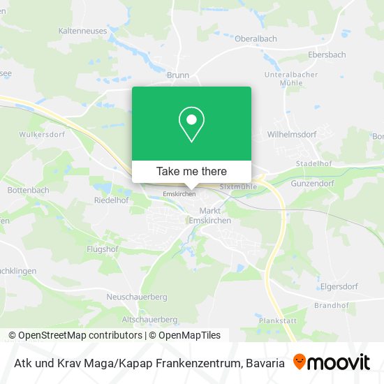 Atk und Krav Maga / Kapap Frankenzentrum map