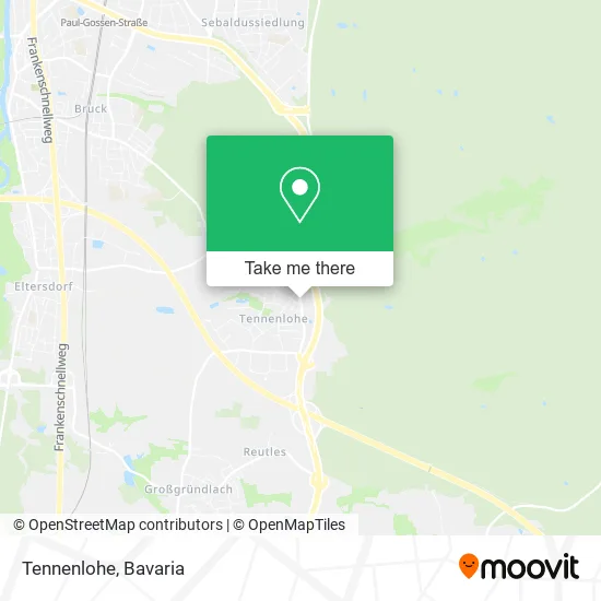 Карта Tennenlohe