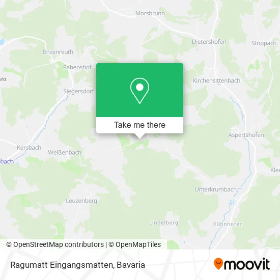 Карта Ragumatt Eingangsmatten