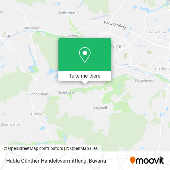 Карта Habla Günther Handelsvermittlung