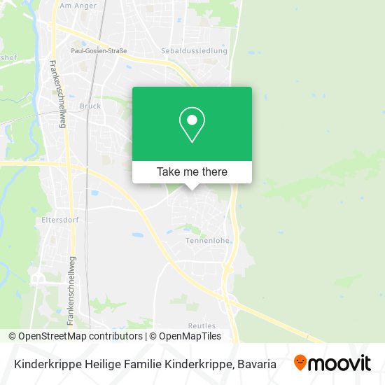 Kinderkrippe Heilige Familie Kinderkrippe map