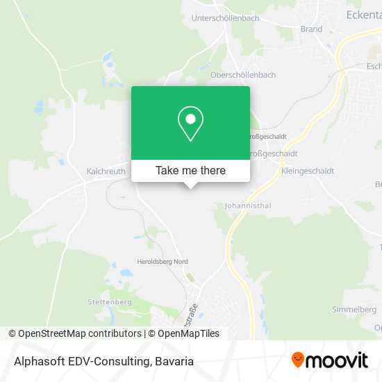 Alphasoft EDV-Consulting map