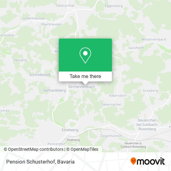 Pension Schusterhof map