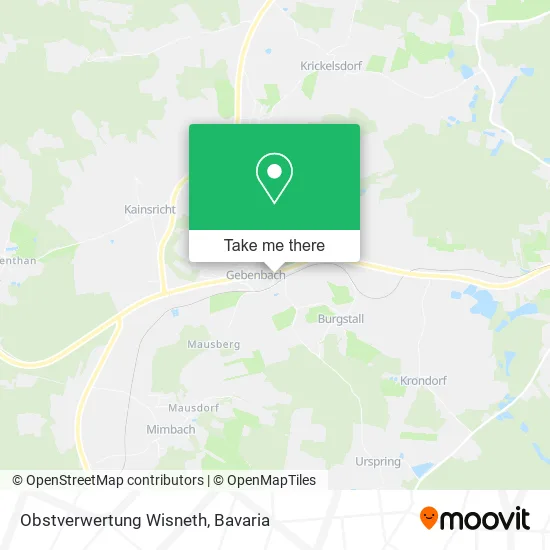 Карта Obstverwertung Wisneth