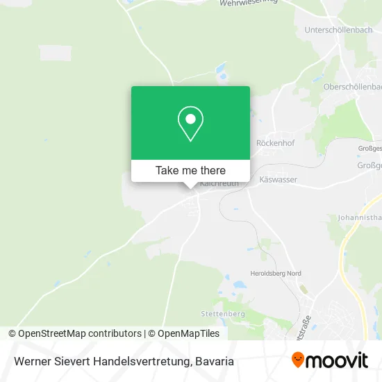 Карта Werner Sievert Handelsvertretung