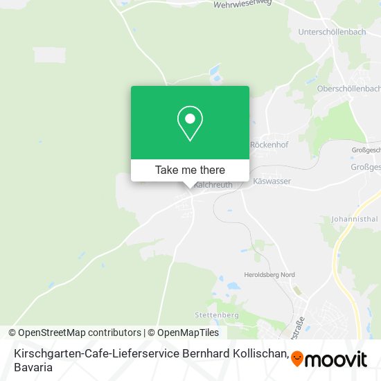 Kirschgarten-Cafe-Lieferservice Bernhard Kollischan map