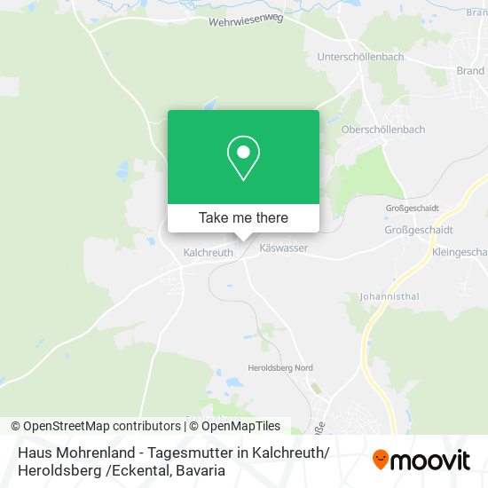 Haus Mohrenland - Tagesmutter in Kalchreuth/ Heroldsberg /Eckental map