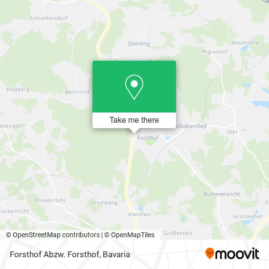 Forsthof Abzw. Forsthof map