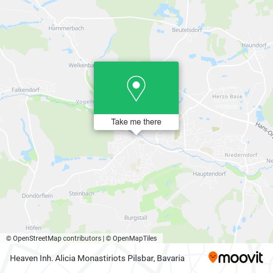 Heaven Inh. Alicia Monastiriots Pilsbar map
