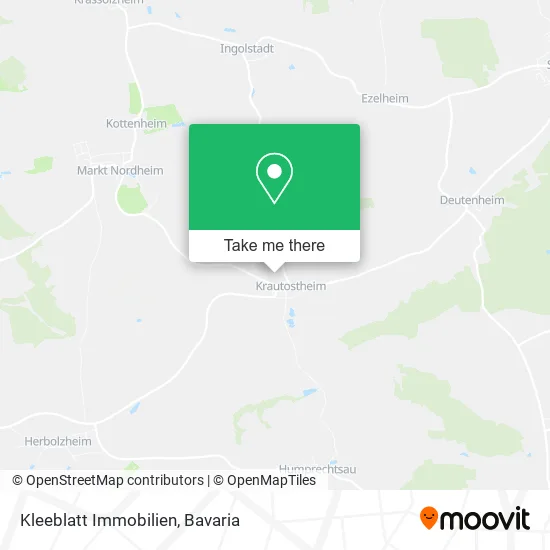 Карта Kleeblatt Immobilien