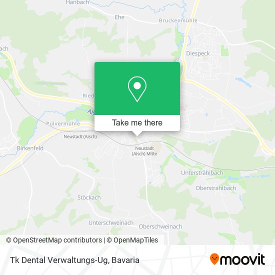 Tk Dental Verwaltungs-Ug map