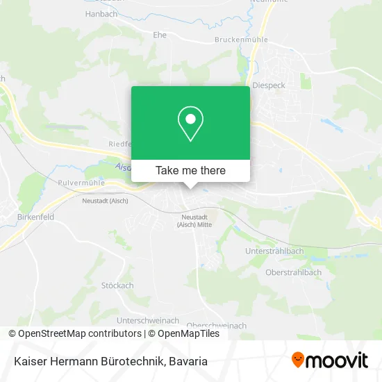 Kaiser Hermann Bürotechnik map