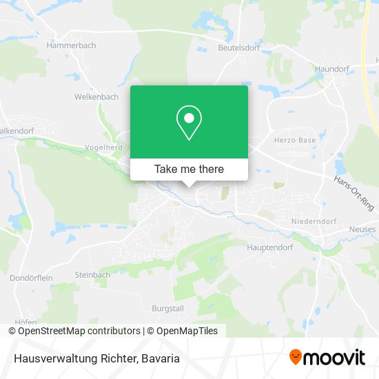 Hausverwaltung Richter map