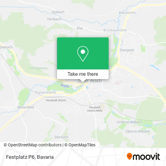 Карта Festplatz P6