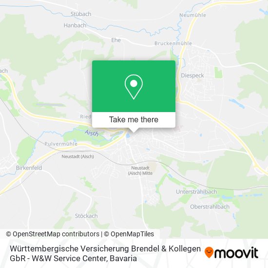 Württembergische Versicherung Brendel & Kollegen GbR - W&W Service Center map