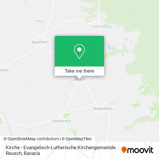 Kirche - Evangelisch-Lutherische Kirchengemeinde Reusch map