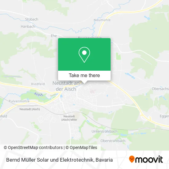 Карта Bernd Müller Solar und Elektrotechnik