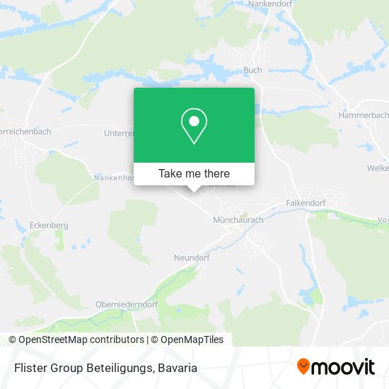 Flister Group Beteiligungs map