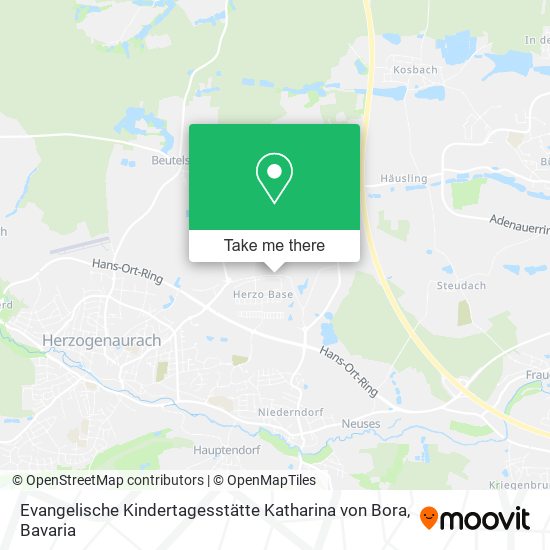 Evangelische Kindertagesstätte Katharina von Bora map