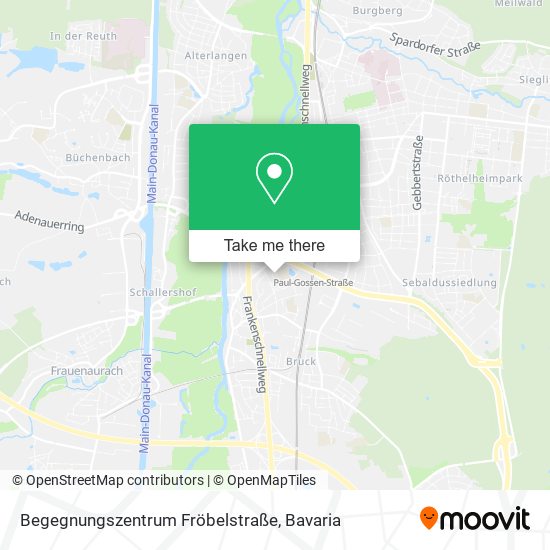 Begegnungszentrum Fröbelstraße map