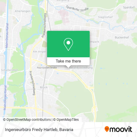 Карта Ingenieurbüro Fredy Hartleb