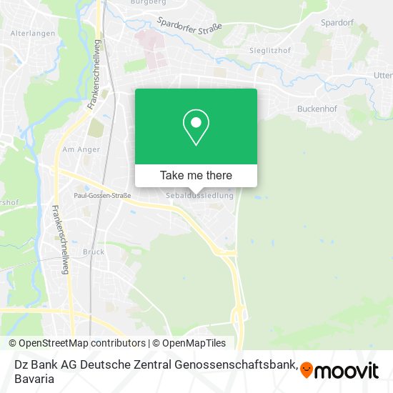 Dz Bank AG Deutsche Zentral Genossenschaftsbank map