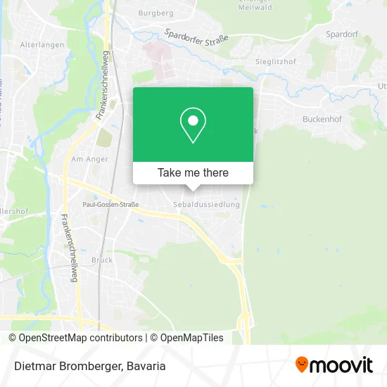 Карта Dietmar Bromberger