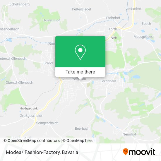 Modea/ Fashion-Factory map