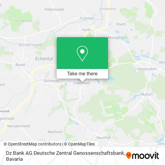 Dz Bank AG Deutsche Zentral Genossenschaftsbank map